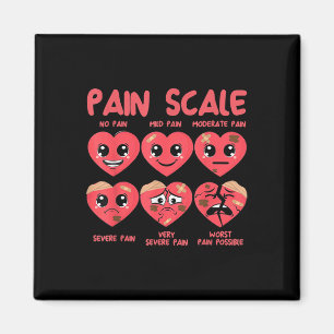 Schmerzskala Herz Candy Trauma Nurse Triage Valent Magnet