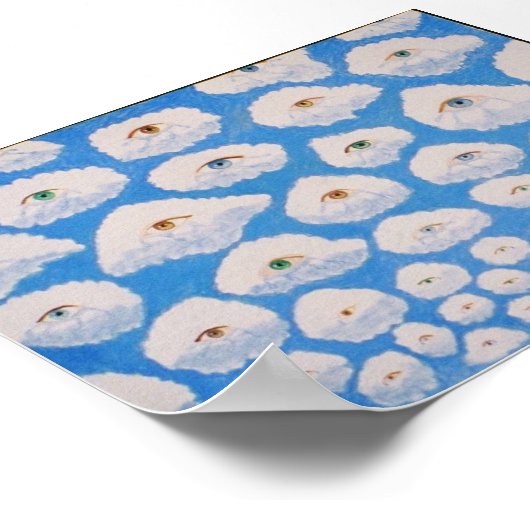 Schmerzwolken Poster (Ecke)