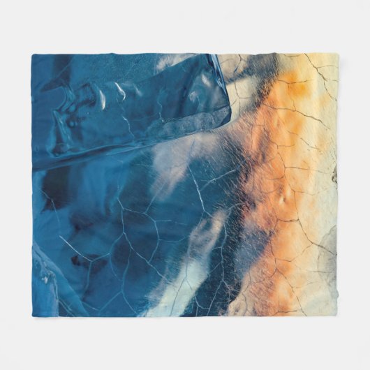 Schmetterglas Fleecedecke (Vorderseite (Horizontal))