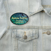 Schmetterglas Namensschild (Beispiel)