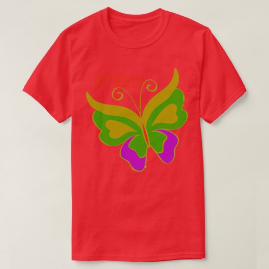 Schmetterling12 T-Shirt (Design vorne)