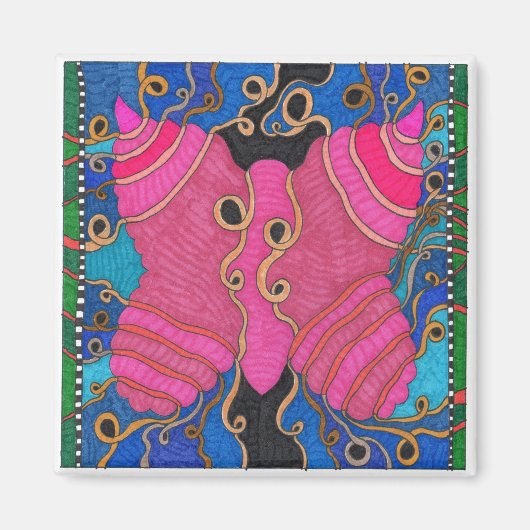 Schmetterling1 Magnet (Vorne)