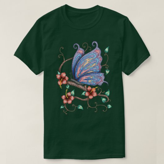 Schmetterling27 T-Shirt (Design vorne)