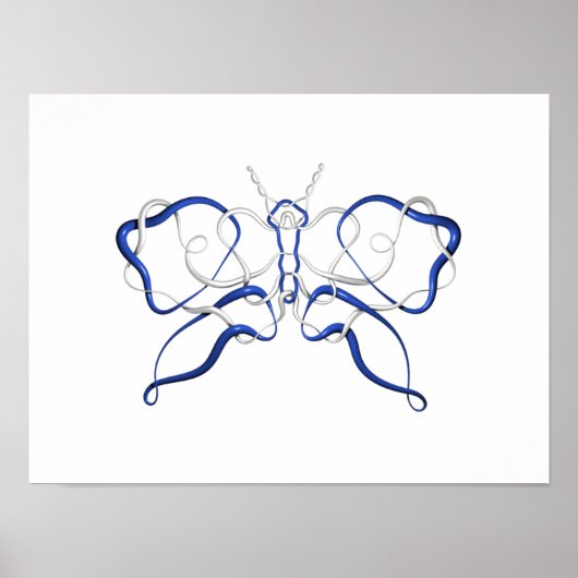 Schmetterling4 Poster (Vorne)