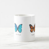 Schmetterling 11 oz.Tasse Kaffeetasse (Mittel)