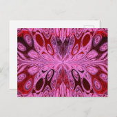 Schmetterling 15 postkarte (Vorne/Hinten)