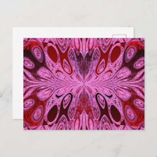 Schmetterling 15 postkarte (Vorne/Hinten)