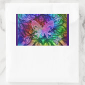 Schmetterling 1 Aufkleber (Tasche)