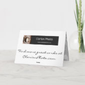 Schmetterling #1 karte (Rückseite)