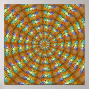 Schmetterling 1 Leinwand Poster