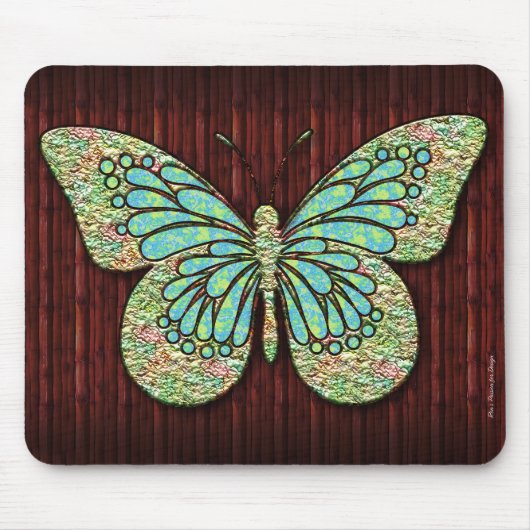 Schmetterling 1 Mousepad (Vorne)