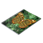 Schmetterling-1-Notebook Notizblock (Linke Seite)