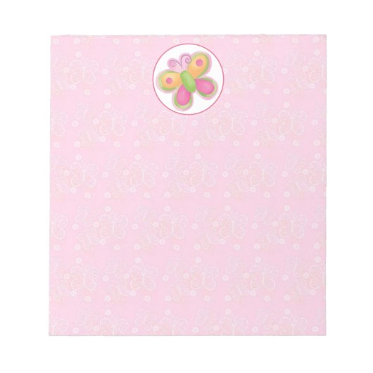 Schmetterling 1 notizblock (Vorderseite)