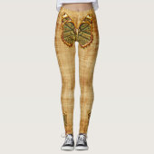 Schmetterling 1 Optionen Leggings (Vorderseite)