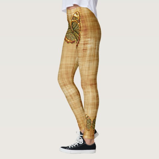 Schmetterling 1 Optionen Leggings (Links)