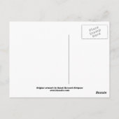 Schmetterling 1 Postkarte (Rückseite)