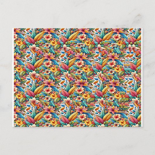 Schmetterling 1 Stereogramm Magic Eye - Ohne Umsch Postkarte (Vorderseite)