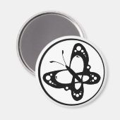 schmetterling 221 magnet (Vorderseite/Rückseite)