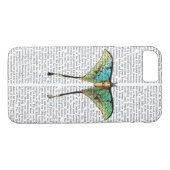 Schmetterling 2 Case-Mate iPhone hülle (Rückseite (Horizontal))