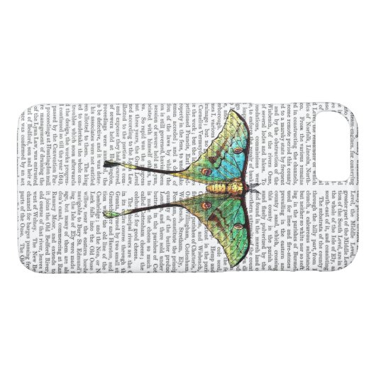 Schmetterling 2 Case-Mate iPhone hülle (Rückseite (Horizontal))