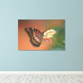 Schmetterling 2 leinwanddruck (Insitu (Holzboden))
