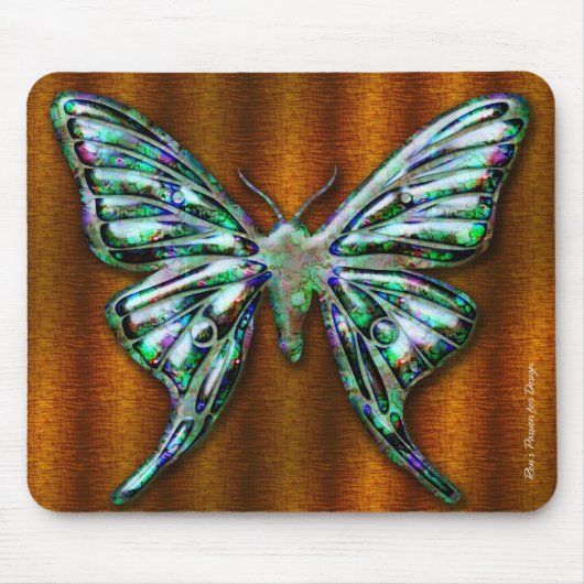 Schmetterling 2 Mousepad (Vorne)