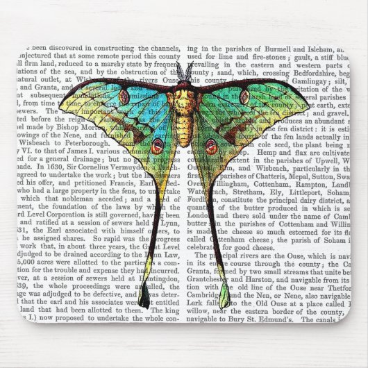 Schmetterling 2 mousepad (Vorne)