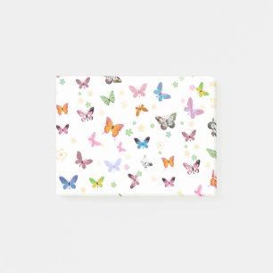 Schmetterling 2 post-it klebezettel