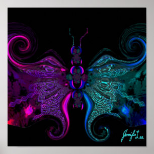 Schmetterling 2 poster