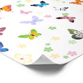 Schmetterling 2 poster (Ecke)