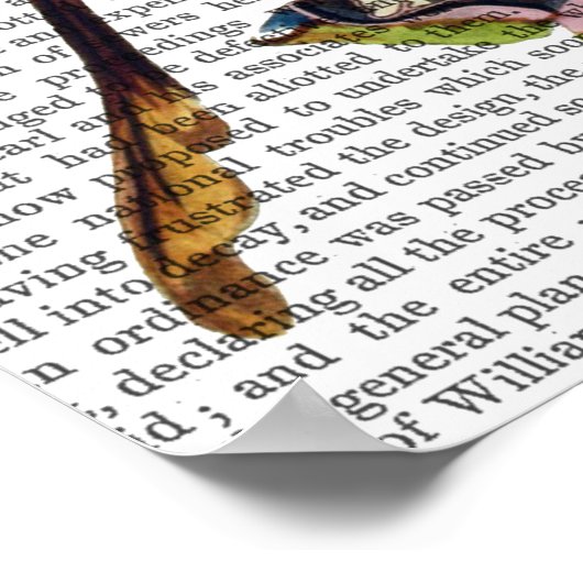 Schmetterling 2 poster (Ecke)