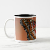 Schmetterling 2 zweifarbige tasse (Links)