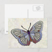 Schmetterling - 34 postkarte (Vorne/Hinten)