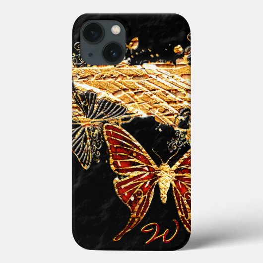 Schmetterling 3 Case-Mate iPhone hülle (Rückseite)