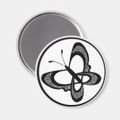 Schmetterling 3 magnet (Vorderseite/Rückseite)