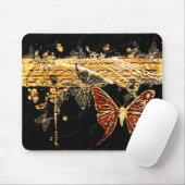 Schmetterling 3 Mousepad (Mit Mouse)
