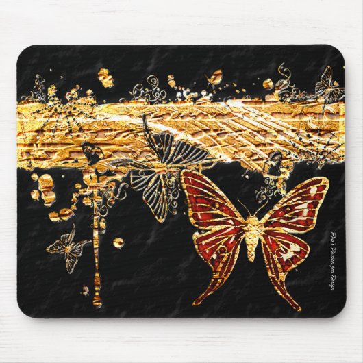 Schmetterling 3 Mousepad (Vorne)