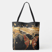 Schmetterling 3 Universaltasche Tasche (Rückseite)