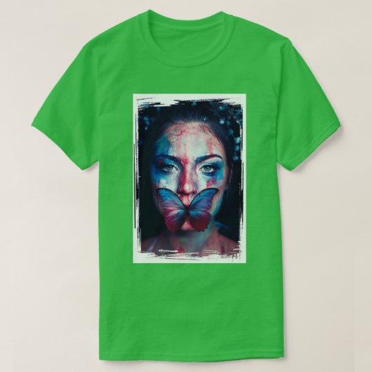 Schmetterling 501 T-Shirt (Design vorne)