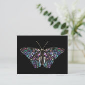 Schmetterling-5-Postkarte Postkarte (Stehend Vorderseite)