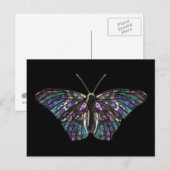 Schmetterling-5-Postkarte Postkarte (Vorne/Hinten)