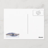 Schmetterling-5-Postkarte Postkarte (Rückseite)