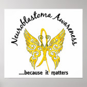 Schmetterling 6.1 Neuroblastoma Poster (Vorne)