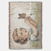 Schmetterling 70er decke (Vorderseite Vertikal)