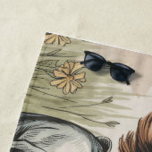 Schmetterling 70er strandtuch (Beispiel)