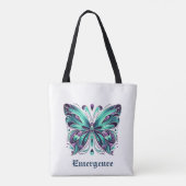 Schmetterling 7 Tote Tasche (Rückseite)