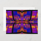 Schmetterling 9 postkarte (Vorne/Hinten)