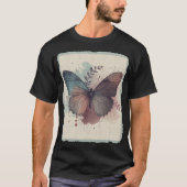 Schmetterling Abstrakt 01 T-Shirt (Vorderseite)