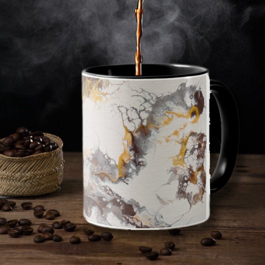 Schmetterling - abstrakt Acryl Kaffeetasse