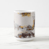 Schmetterling - abstrakt Acryl Kaffeetasse (Mittel)